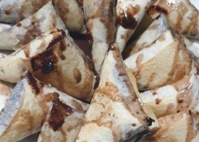 طريقة عمل سمبوسة حلوة بالنوتيلا والموز