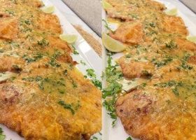 طريقة عمل سمك بصوص الزبدة والليمون والثوم الأخضر