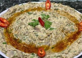 طريقة عمل البابا غنوج المدخن في البيت