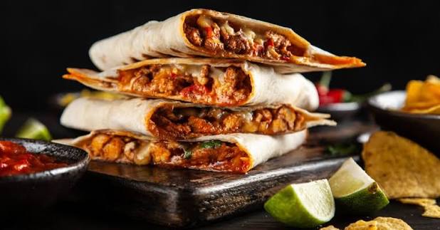 طريقة عمل كاساديا دجاج بالكريمة