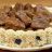 طريقة عمل لحم بصوص البصل مع الأرز