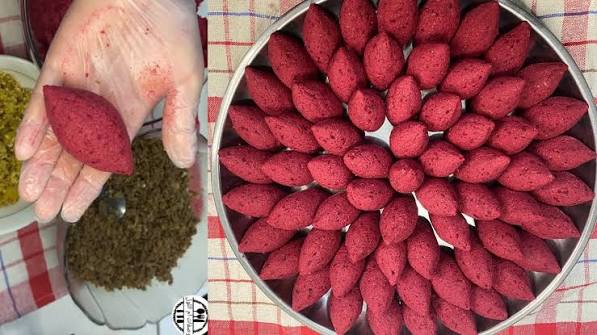 طريقة عمل كبة الشمندر الشامية