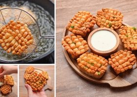 طريقة عمل بطاطس كريسبى بصوص الجبنة والفلفل الحلو