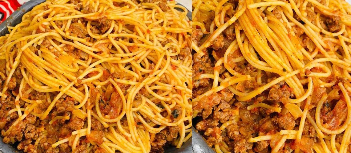 طريقة عمل اسباجيتي بصوص الليمون الأسود