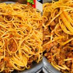طريقة عمل اسباجيتي بصوص الليمون الأسود