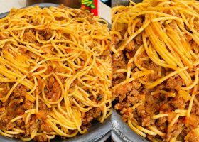 طريقة عمل اسباجيتي بصوص الليمون الأسود