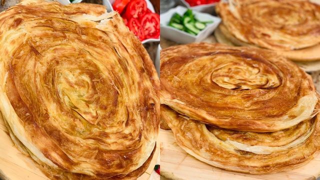 طريقة عمل فطير مشلتت ايس كريم بالريحان والمانجو