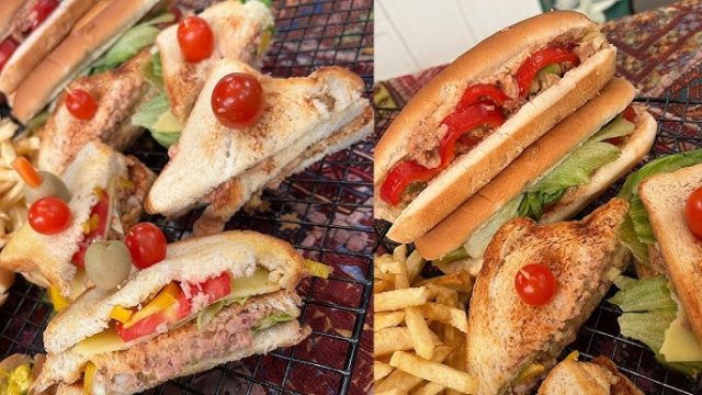 طريقة عمل ساندويتش التونة الآسيوي