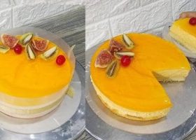 طريقة عمل تشيز موس المانجو والريحان