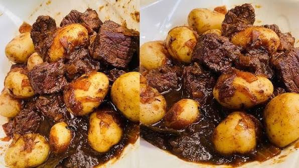 طريقة عمل كباب الحلة مع البطاطس