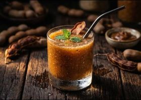 طريقة عمل ميلك شيك التمر الهندي المثلج