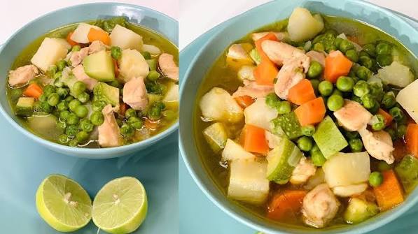 طريقة عمل شوربة بالخضار الصيفية المشكلة