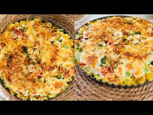 طريقة عمل بيتزا البطاطس الحلزونية